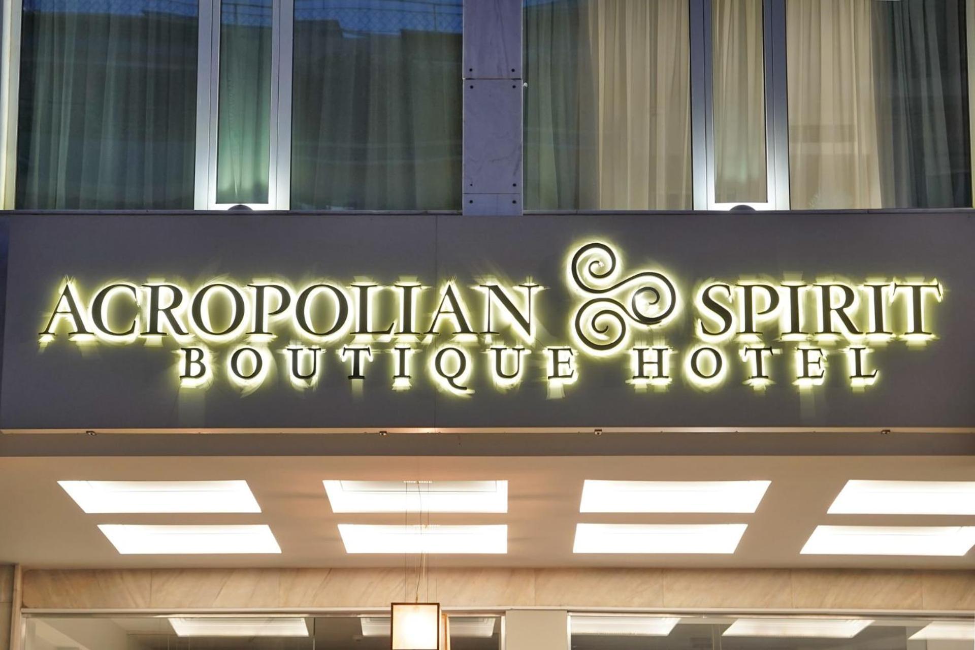 Acropolian Spirit Boutique Hotel Aten Exteriör bild